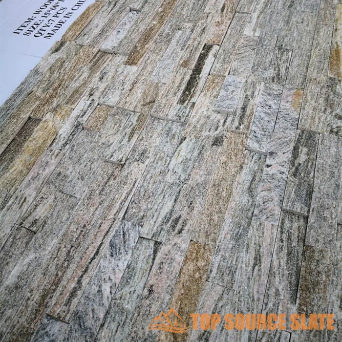 Stacked stone wall panels made by cultured stone manufacturers