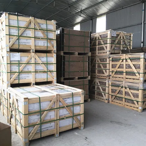 Natural wooden crates stacked for storage solutions