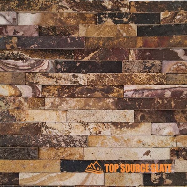 Rough sandstone stacked stone ledger panel 6 in. x 24 in. (1)
