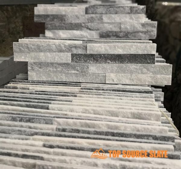 alaska grey stacked stone