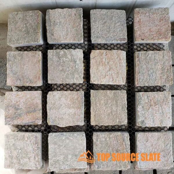 Square stone floor tiles driveway paving stone (4)