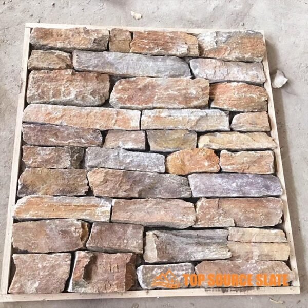 loose stacked stone wall