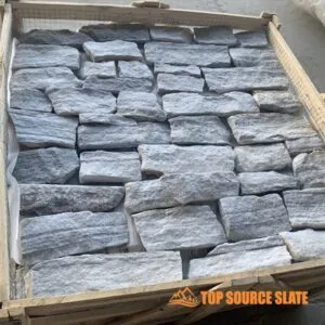 Beautiful natural loose stone wall cladding for landscaping and outdoor design