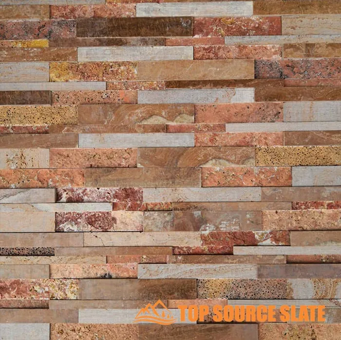 High-quality marble ledger panels for stylish stone cladding