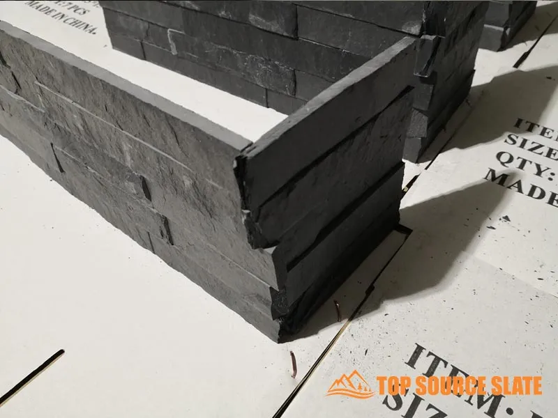 charcoal ledgestone corner 7