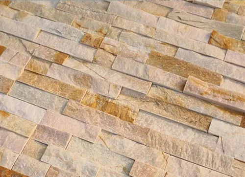 Elegant oyster stone ledger panels ideal for outdoor cladding