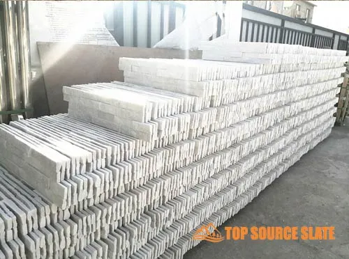 arctic white stacked stone 1