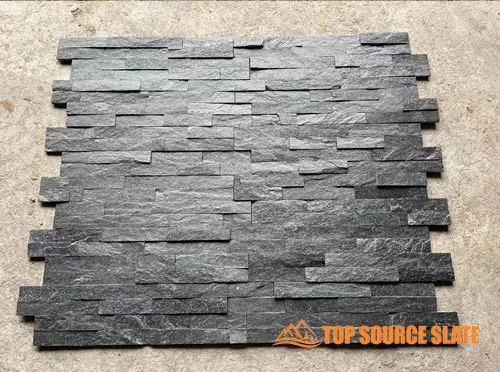 coal canyon quartzite split face stacked stone panels 1