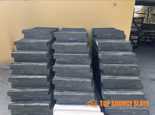 coal canyon quartzite split face stacked stone panels 2