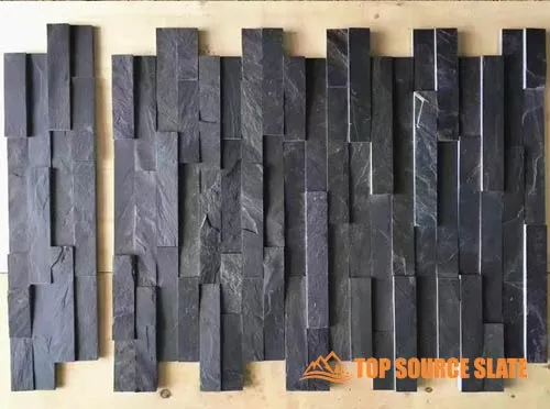 premium black stacked stone 1