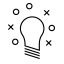 Icon illustrating the installation process of stacked stone panels