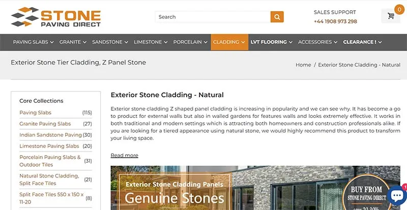 stone paving