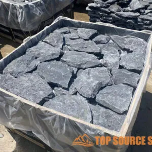 Loose random stone wall cladding for exterior decoration