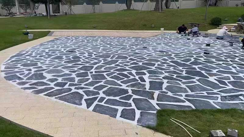 fix gaps in your crazy paving (2)