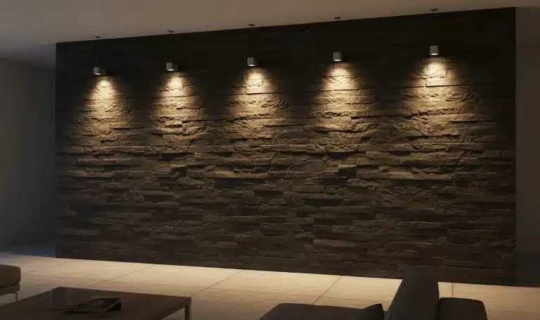 black natural stone design guide modern noir stacked stone for luxury projects (4)