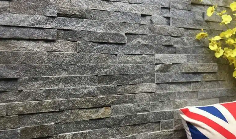 retrofitting over brick how to install natural stacked stone on existing brick fireplaces (4)