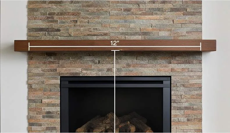 fireplace stone heat safety