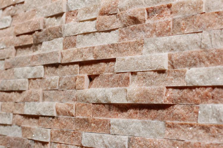 floor to ceiling natural stone fireplace walls