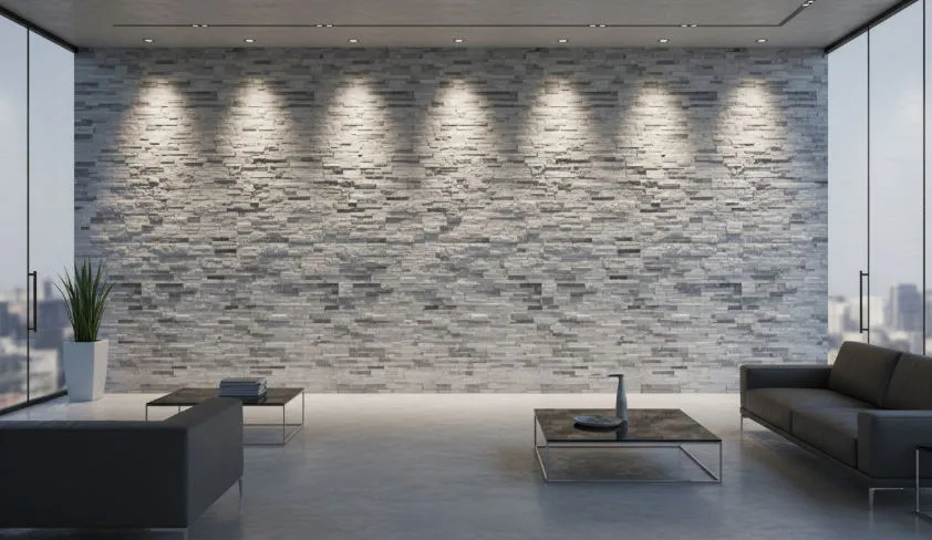 puesta en escena de sala de exposición de alta conversión para piedra natural apilada (5)