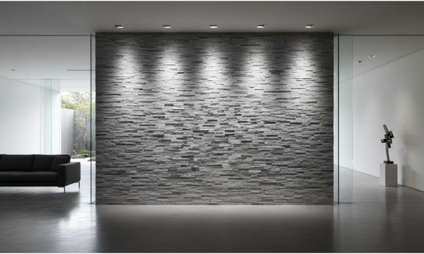 high conversion showroom staging for natural stacked stone (6)