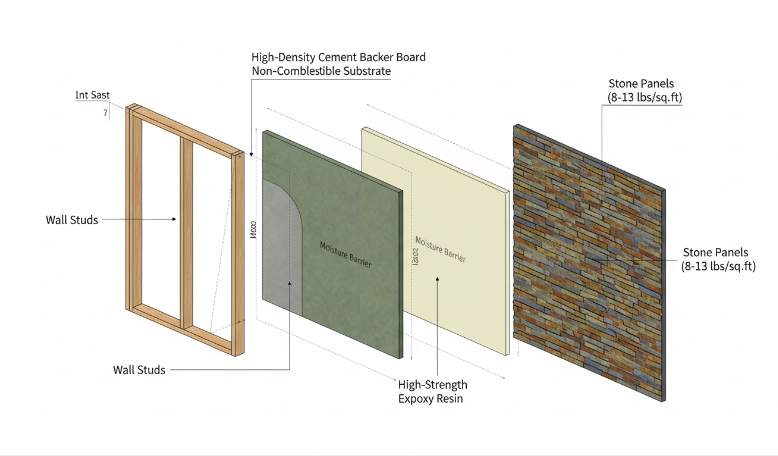 hybrid backsplash combining functionality with luxury texture (2)