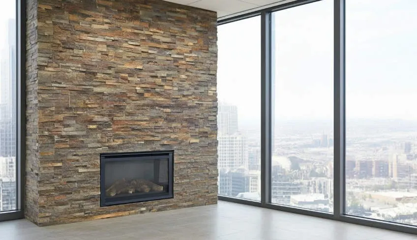 naturlig stablet stein for hjørnepeisdesign (1)