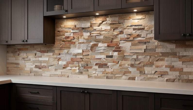 rugged meets refined pairing stacked stone with modern cabinetry (6)