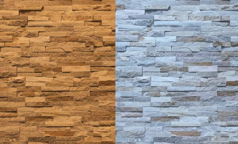 stacked stone fireplace lighting (1)