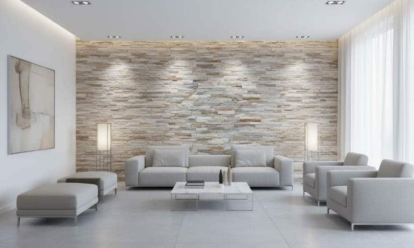 stacked stone fireplace lighting (4)