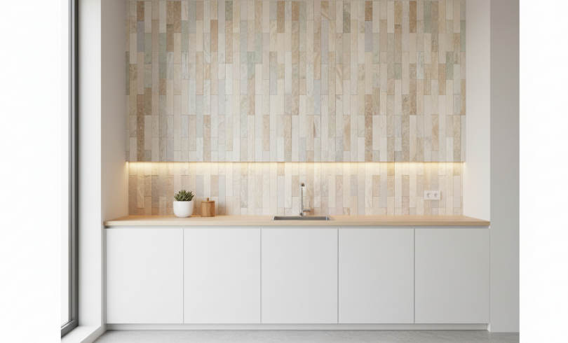 using slim stone veneer in small kitchens (3)