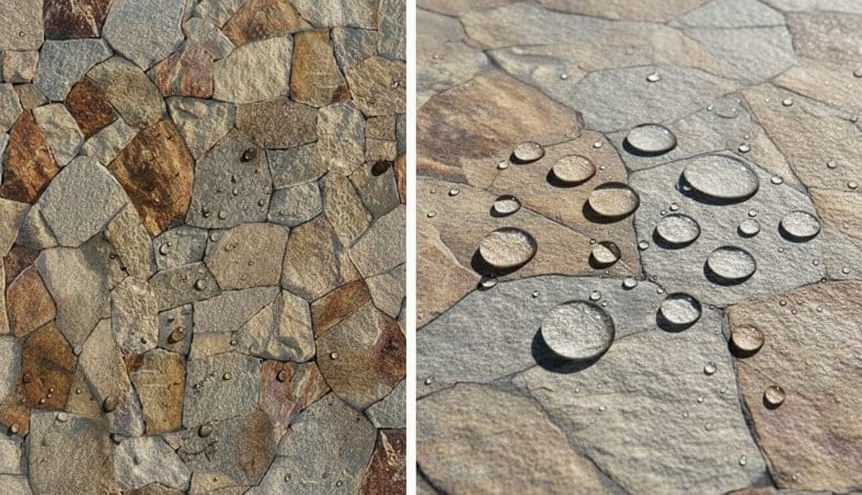 how to repair and reattach loose stacked stone ledger panels (4)