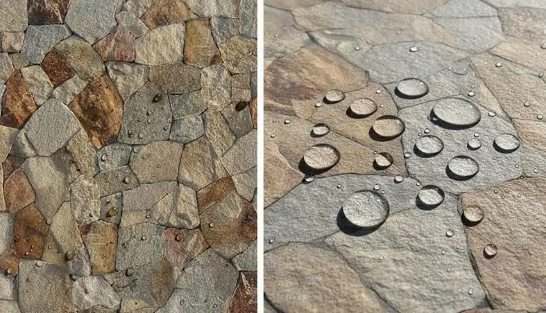 how to repair and reattach loose stacked stone ledger panels (4)